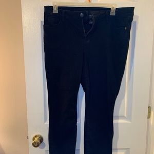 Lane Bryant Sz16 Black Skinny Jeans